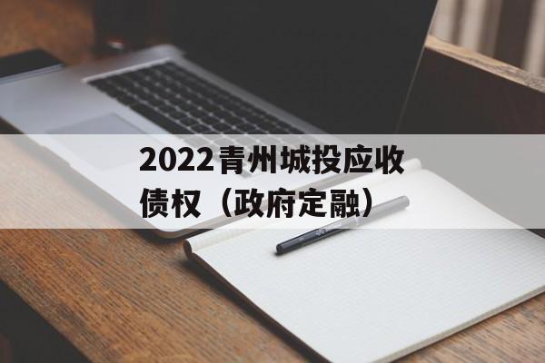 2022青州城投应收债权（政府定融）